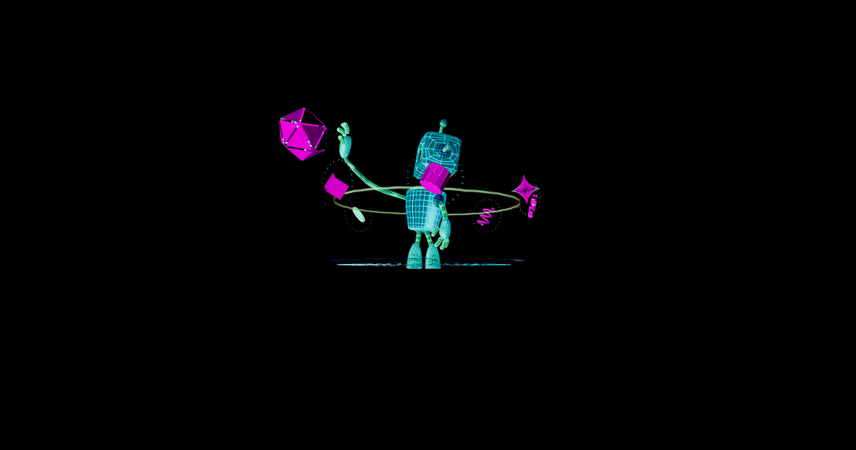 Image representing a link for 3D Robot Animation